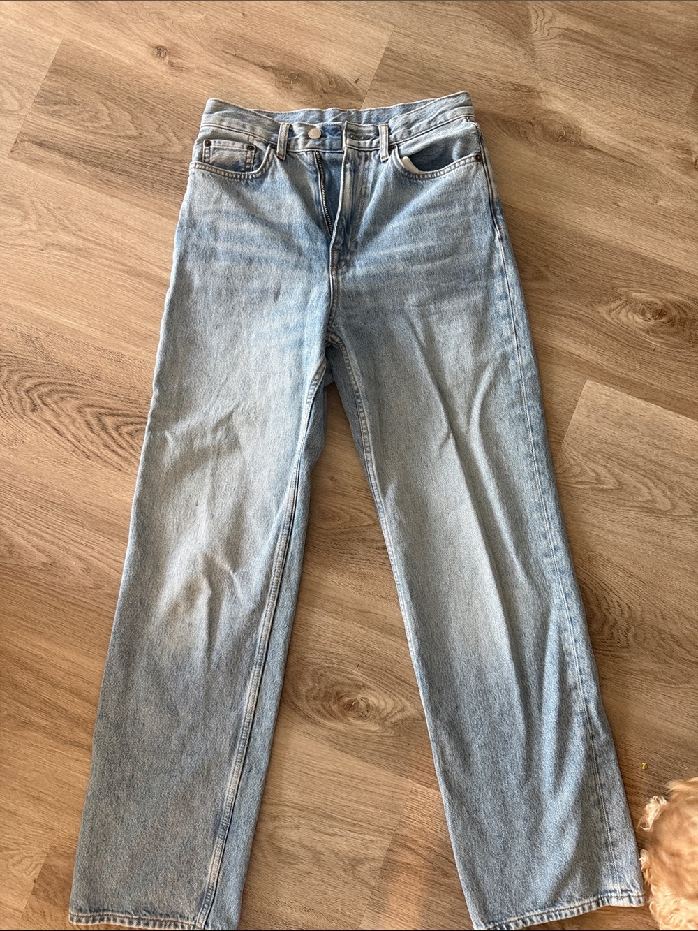 COS Light Wash Straight-Leg Women's Jeans